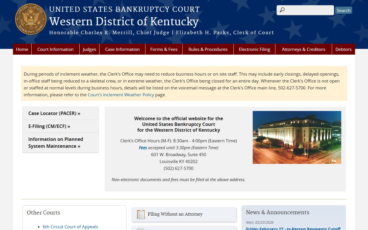 Hardin County Bankruptcy Records Western District Court Louisville